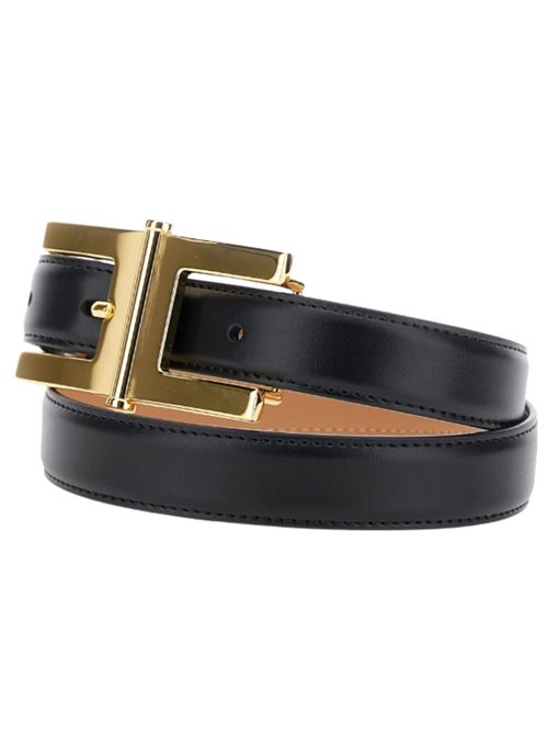 Cintura nera in ecopelle Elisabetta Franchi | CT57S57E2110